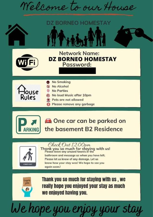 Dz Borneo Suites At Sutera Avenue Кота-Кинабалу Экстерьер фото